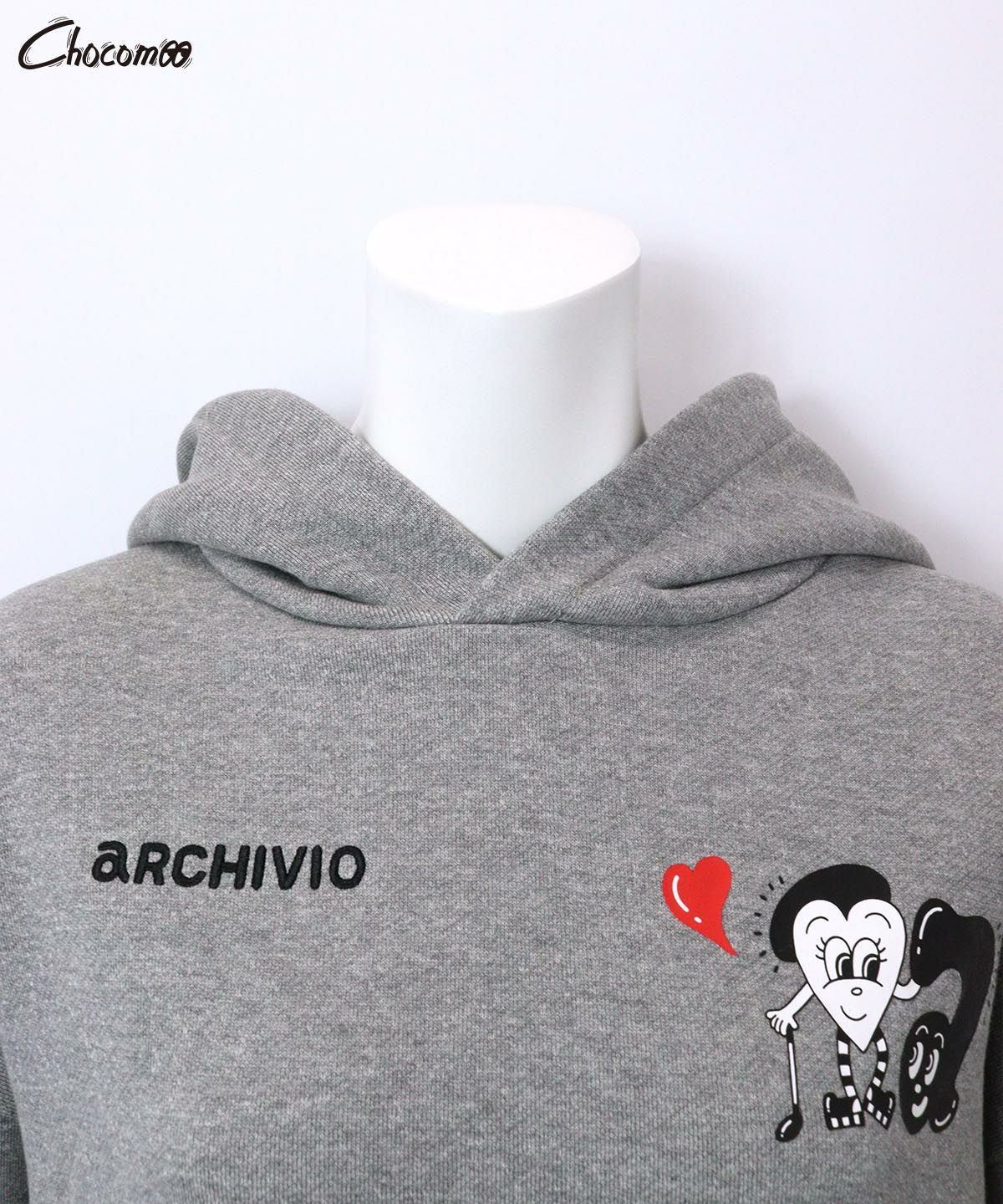 杏*♡様 美品 アルチビオ パーカー 36(S) ゴルフウェア archivio ARCHIVIO×Chocomoo】フードパーカー|アルチビオ-アウトレット