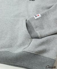 【ARCHIVIO×Chocomoo】フードパーカー(グレー)アップ