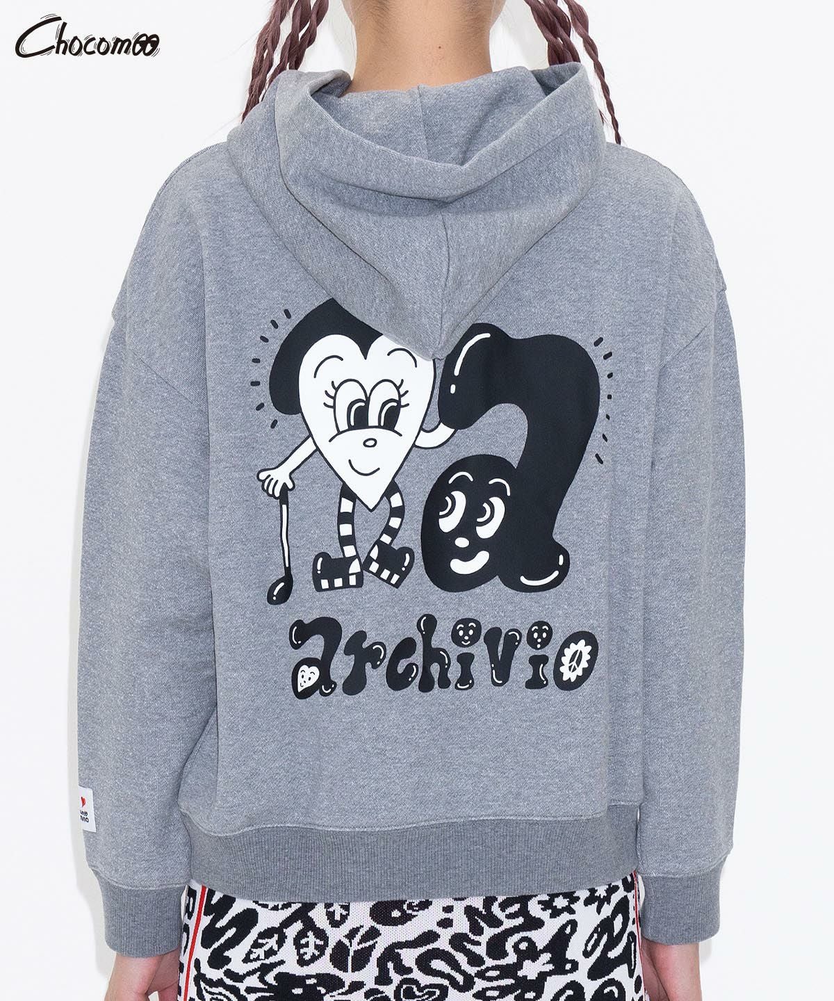 ARCHIVIO×Chocomoo】フードパーカー|アルチビオ-アウトレット
