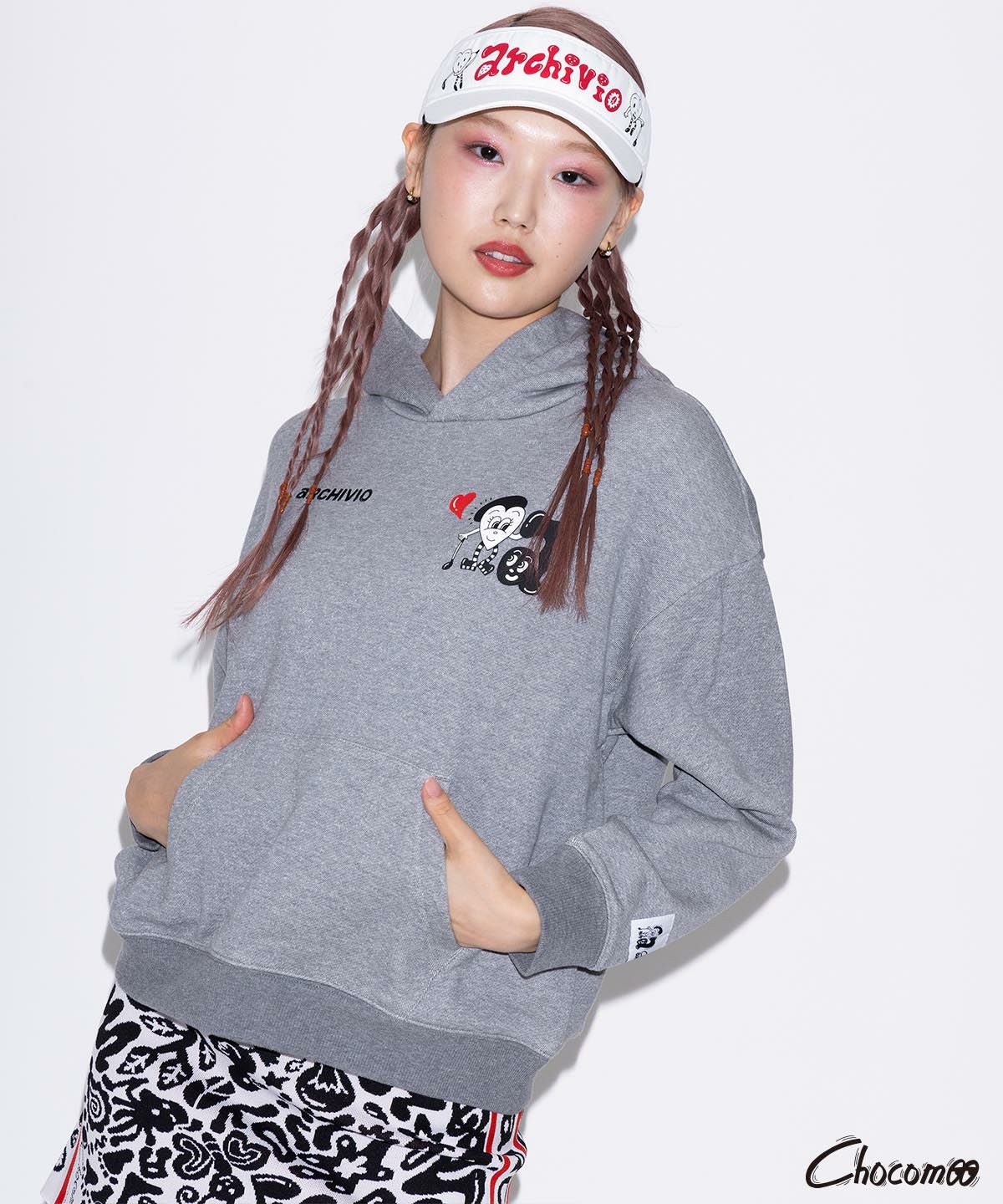 ARCHIVIO×Chocomoo】フードパーカー|アルチビオ-アウトレット