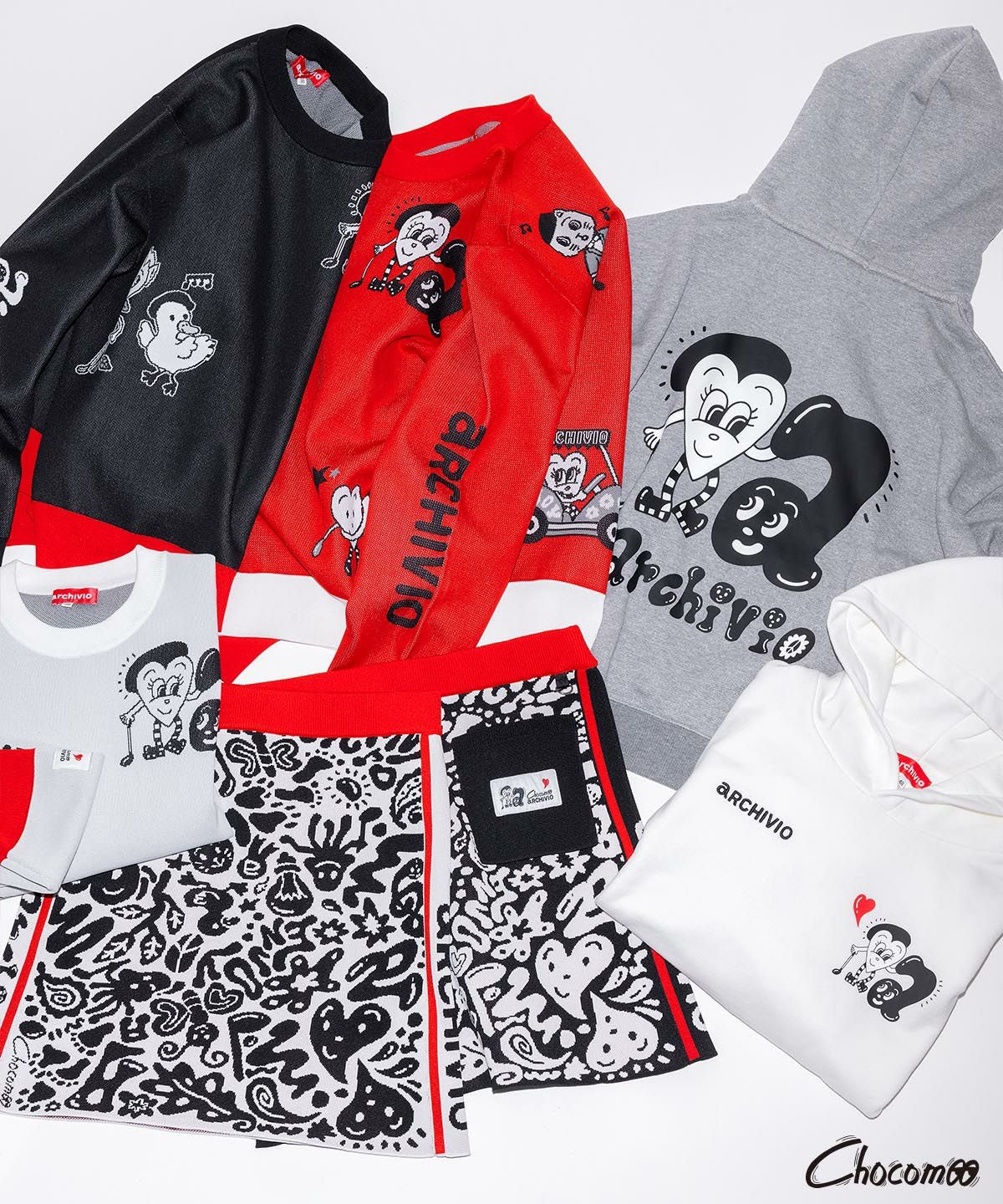 ARCHIVIO×Chocomoo】フードパーカー|アルチビオ-アウトレット