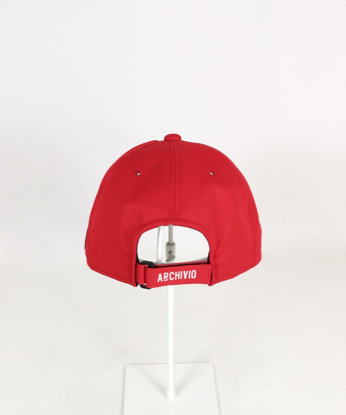 【メンズ】UV速乾キャップ後(レッド）