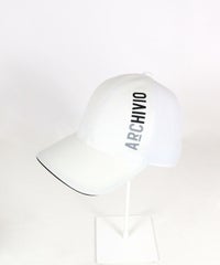 【メンズ】メッシュ切替キャップ(ホワイト）