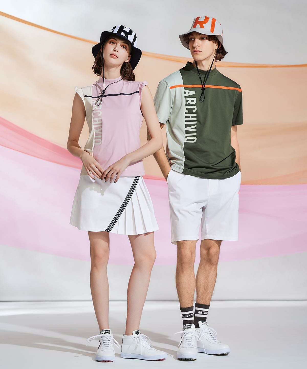 モデル着用画像（ベージュ）