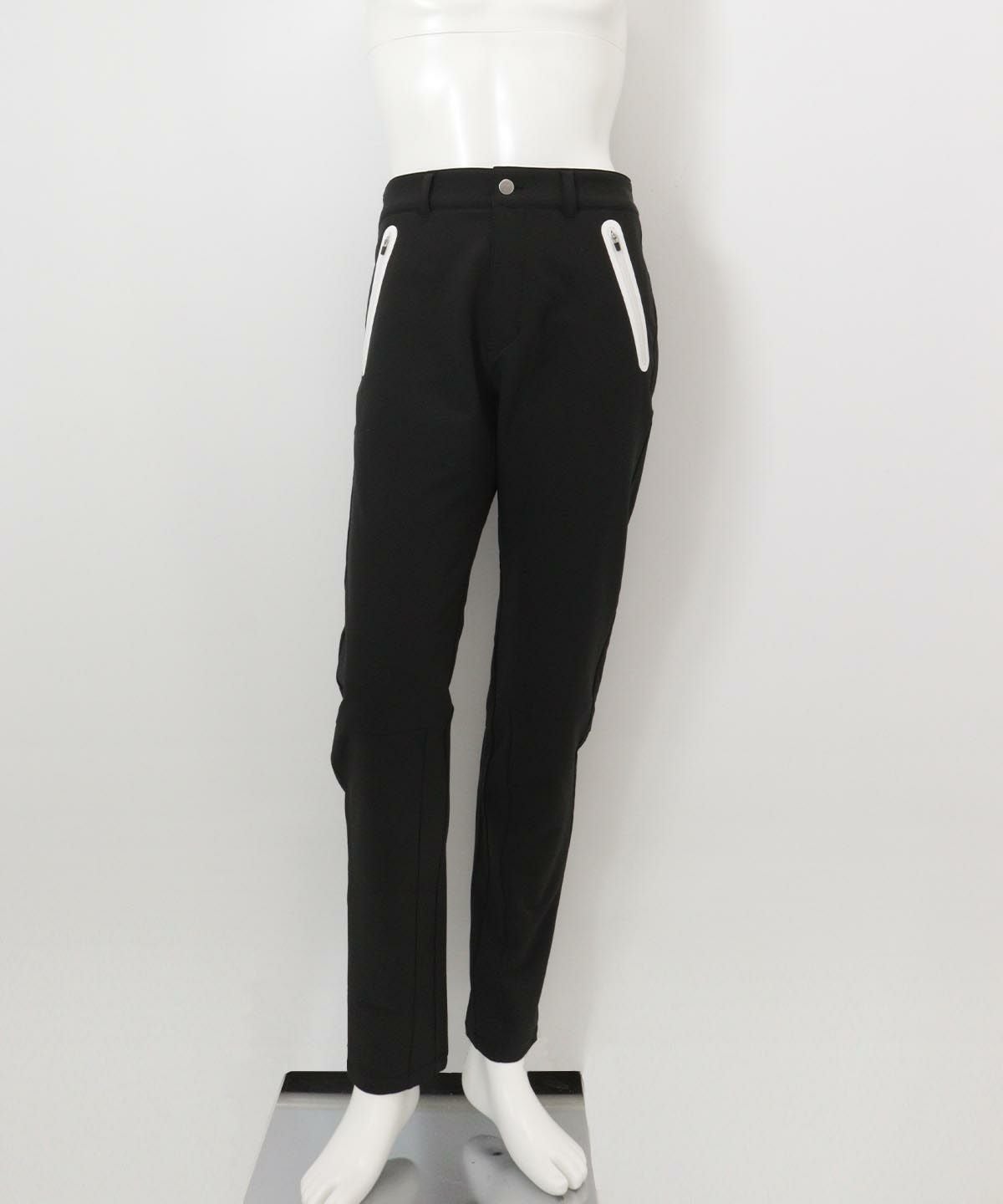 【メンズ】パイピングポケット撥水パンツ(ブラック)