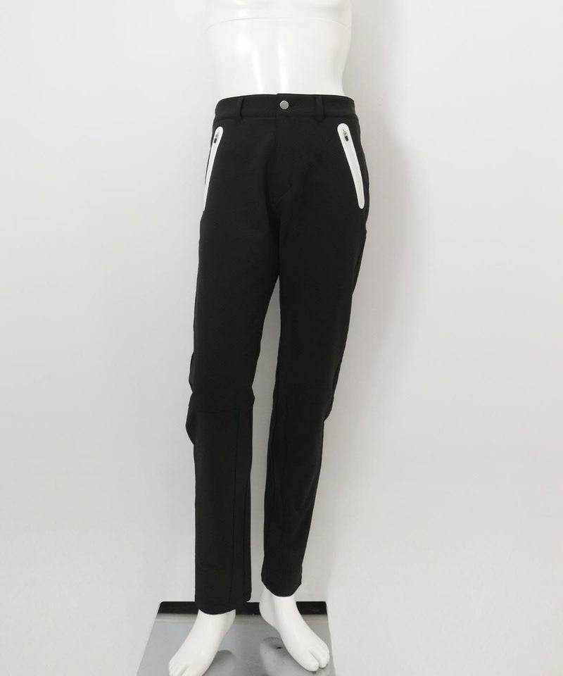 【メンズ】パイピングポケット撥水パンツ(ブラック)