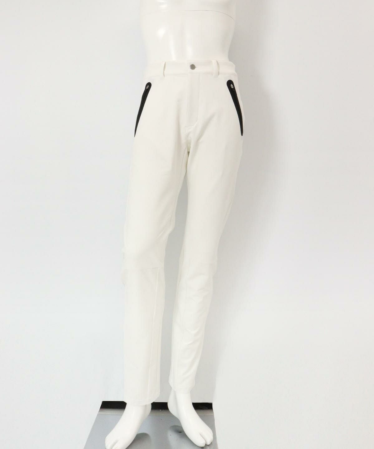 【メンズ】パイピングポケット撥水パンツ(ホワイト)