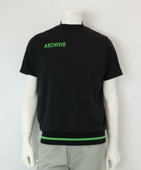 【メンズ】リブUVプルオーバー（ブラック）