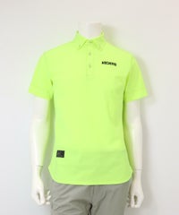 【メンズ】UV速乾刺繍ポロシャツ（イエロー）