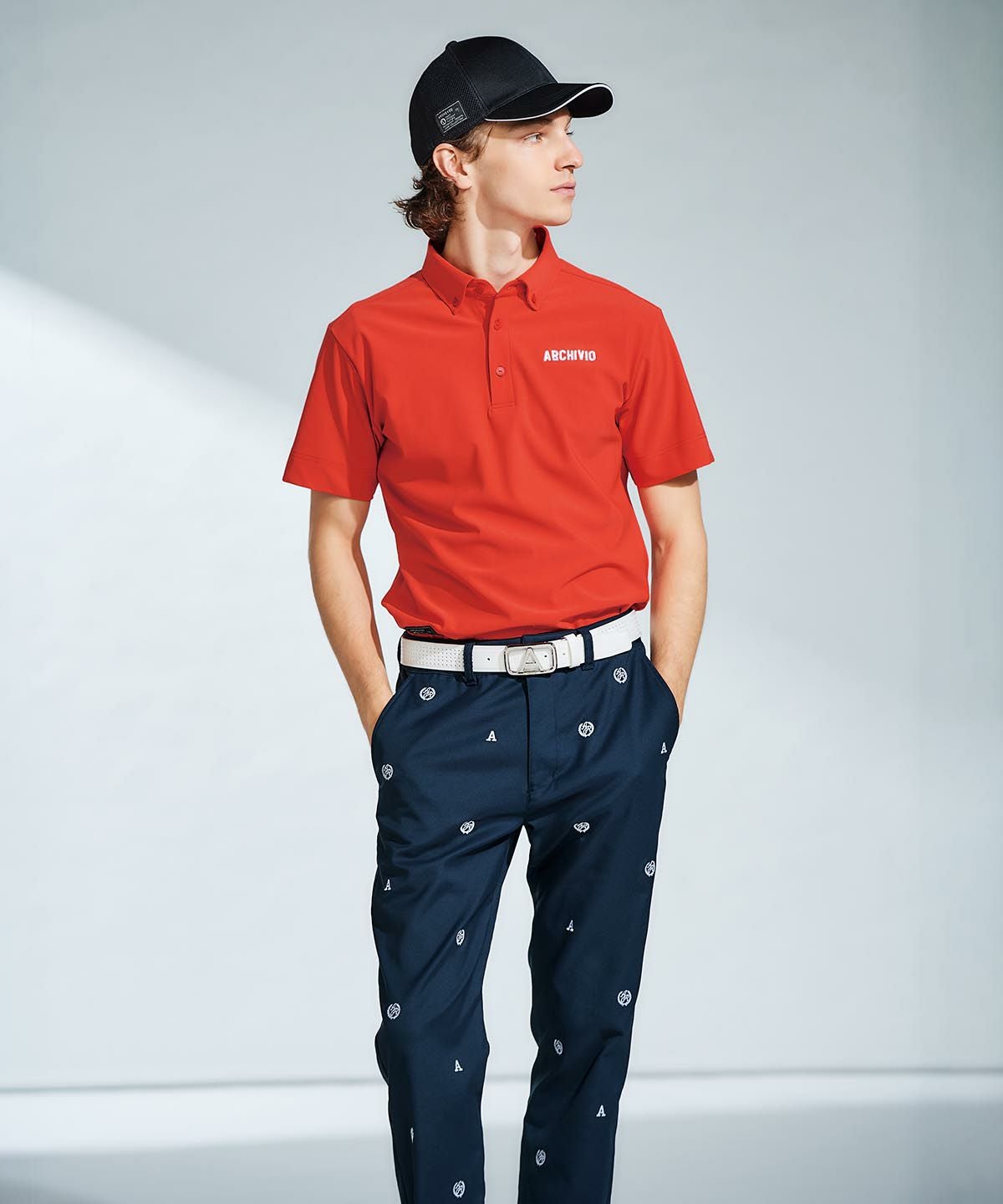 モデル着用画像（オレンジ）