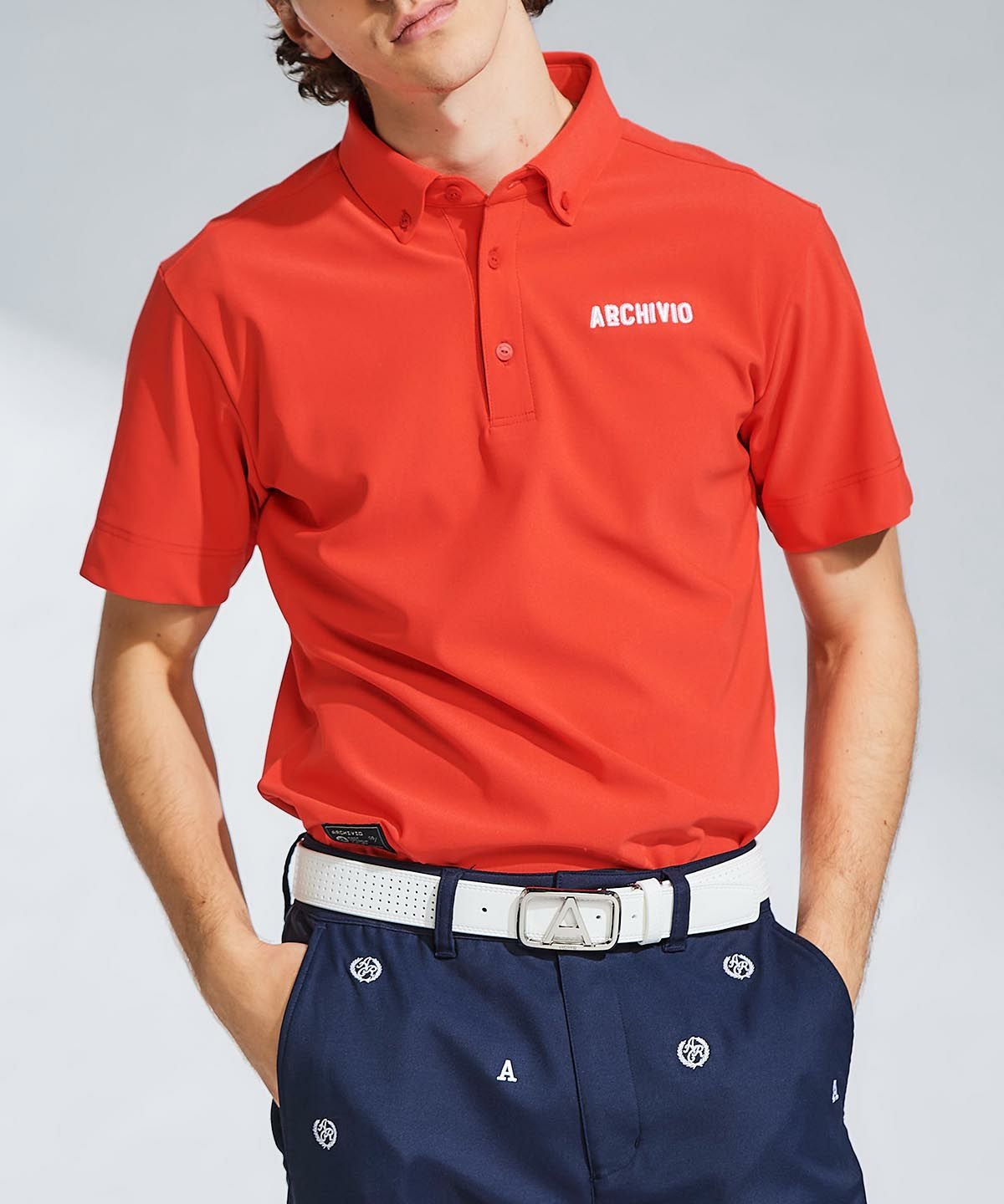 モデル着用画像（オレンジ）