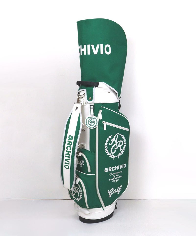 スタンド式キャディバッグ(グリーン)
