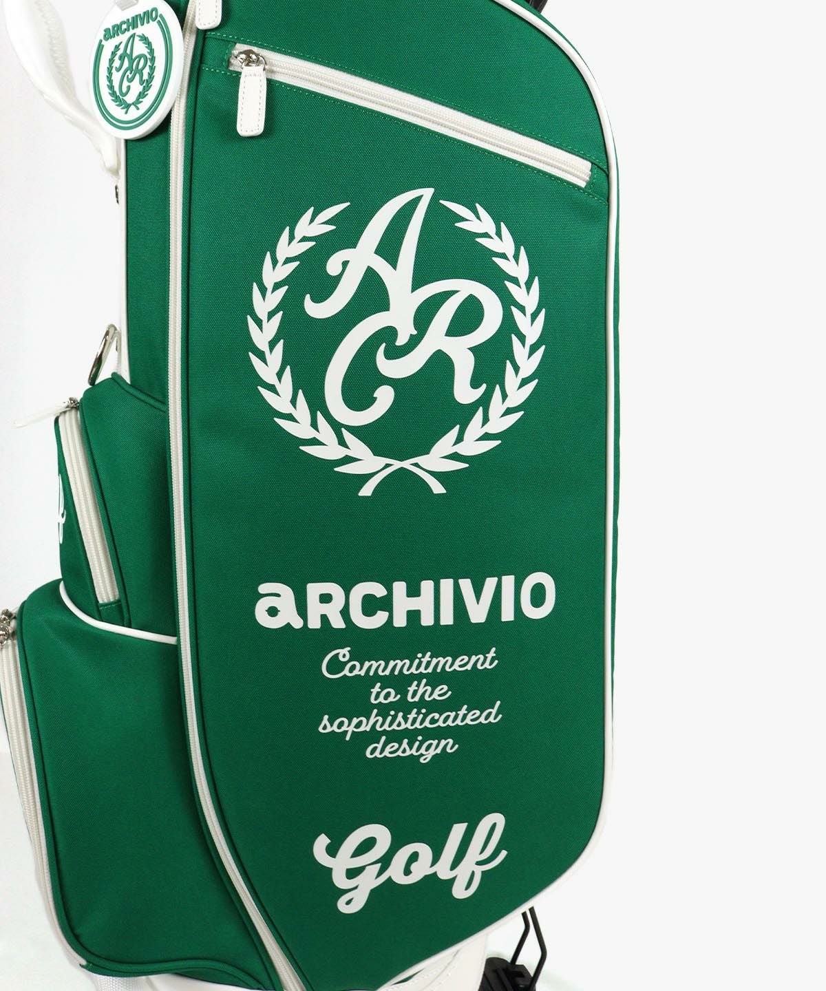 ARCHIVIO ゴルフバッグ グリーン 17.0 スタンド式キャディバッグ|アルチビオ - ゴルフウェアや婦人服通販