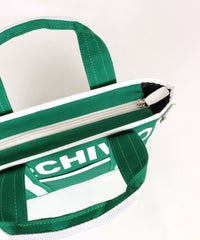 ファスナー部分（グリーン）