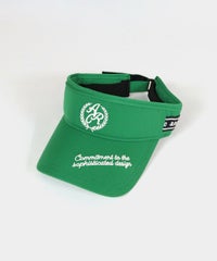 エンブレム風刺繍サンバイザー（グリーン）