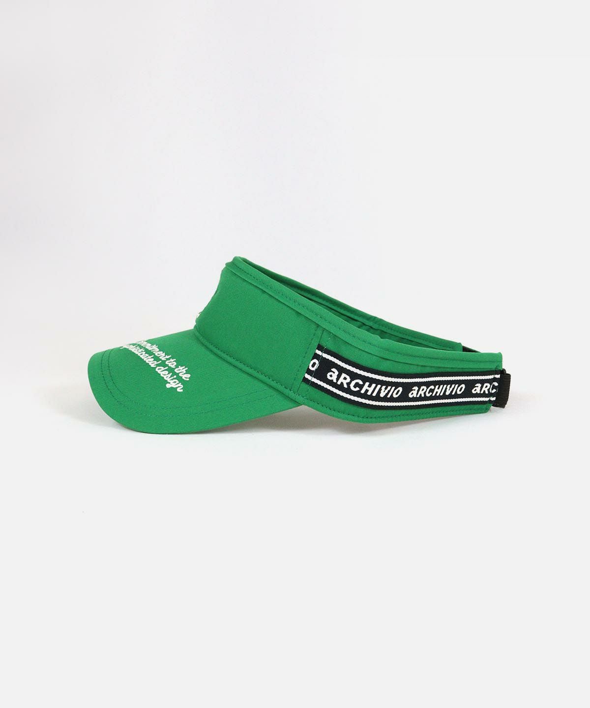 エンブレム風刺繍サンバイザー|アルチビオ - ゴルフウェアや婦人服通販