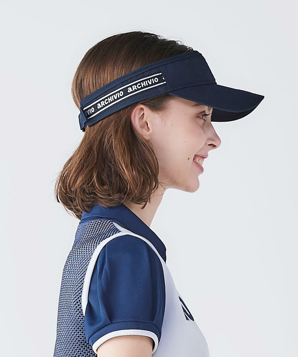 モデル着用画像（ネイビー）