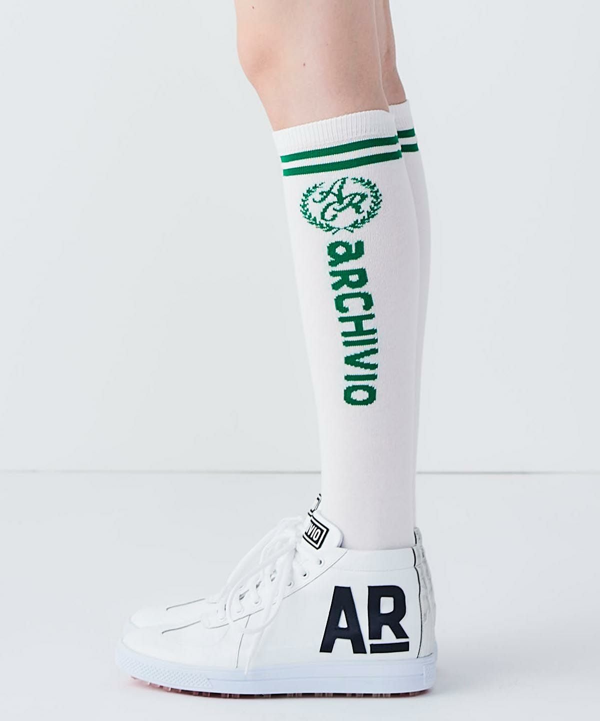 エンブレム風ロゴハイソックス|アルチビオ-アウトレット- - ゴルフ