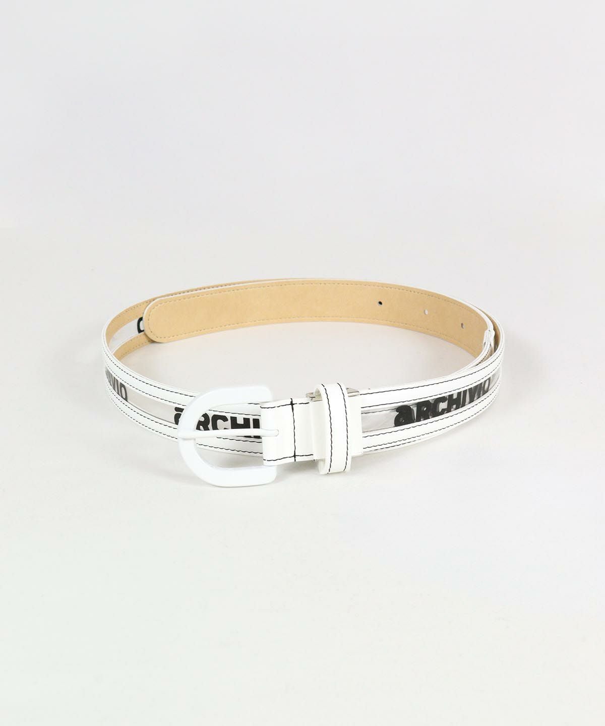 クリアベルト（ホワイト）