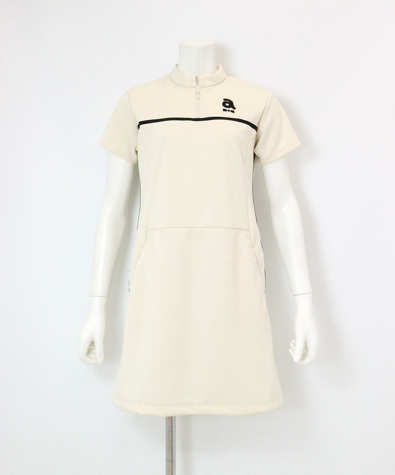サイドラインワンピース(アイボリー)前