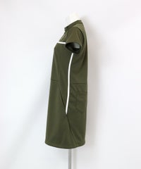 サイドラインワンピース(カーキ)横