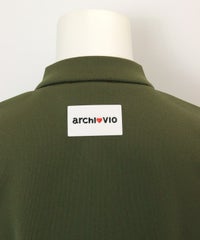 サイドラインワンピース(カーキ)ロゴアップ