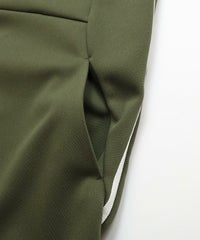 サイドラインワンピース(カーキ)ポケット