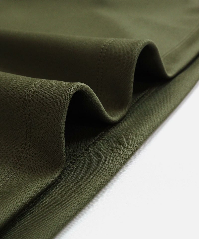 サイドラインワンピース(カーキ)生地