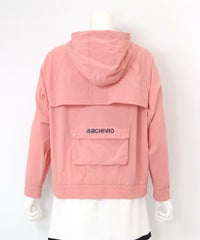 UV撥水ナイロンブルゾン後(ピンク）