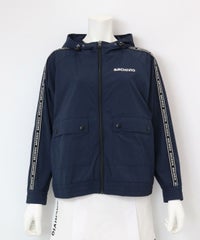 UV撥水ナイロンブルゾン(ネイビー）