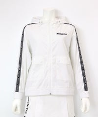 UV撥水ナイロンブルゾン(ホワイト）