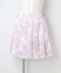 サイドラインプリーツスカート（ピンク）