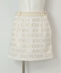 前後切替UV冷感スカート（ベージュ）