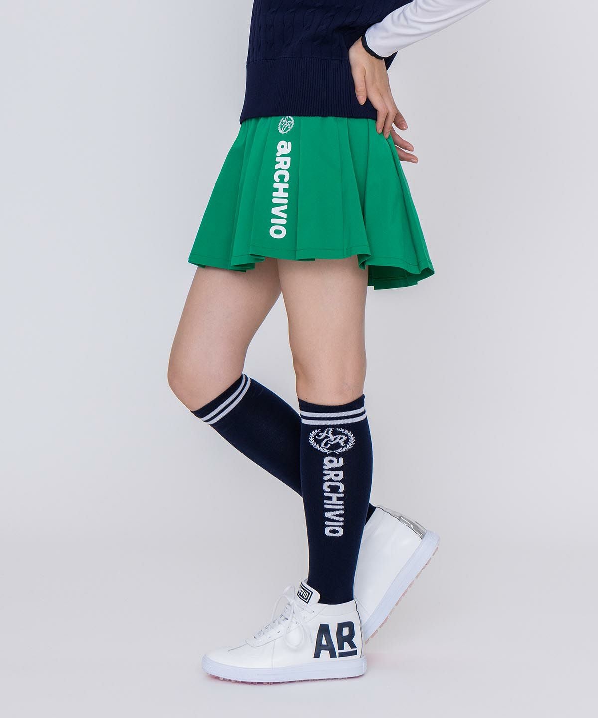 モデル着用画像（グリーン）