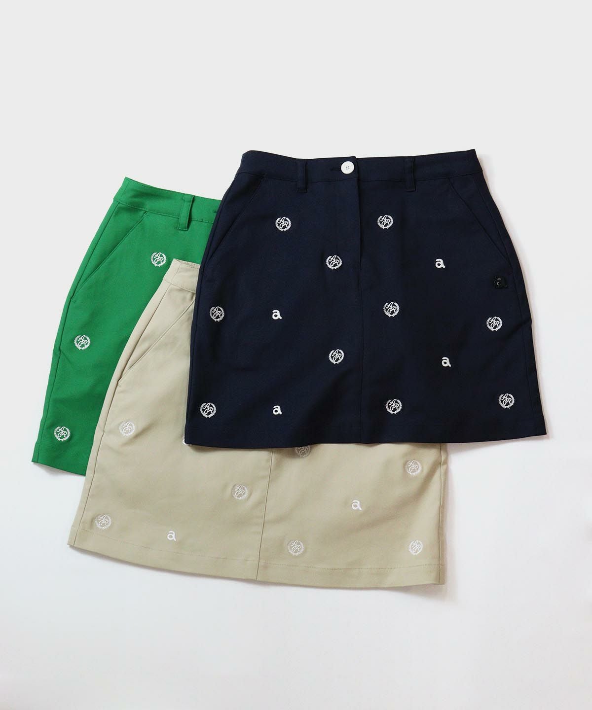 コットン混刺繍スカート|アルチビオ-アウトレット- - ゴルフウェアや