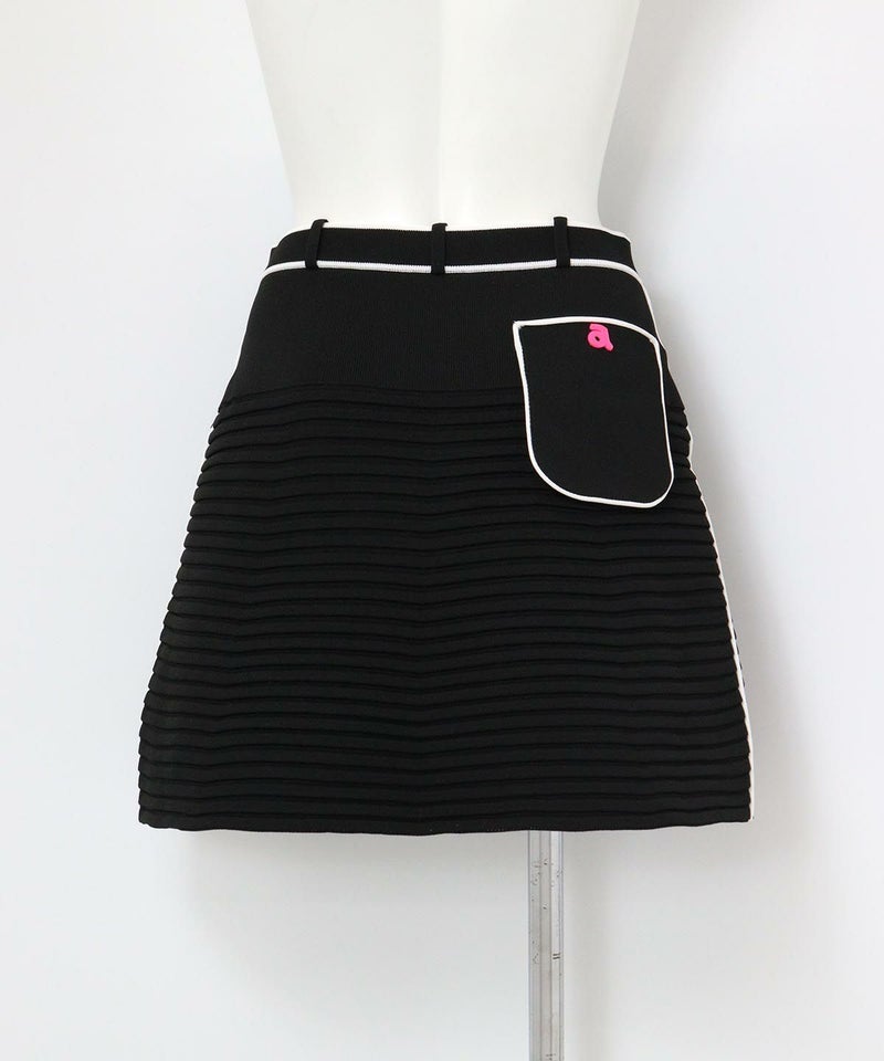 パイピングラインスカート後(ブラック)