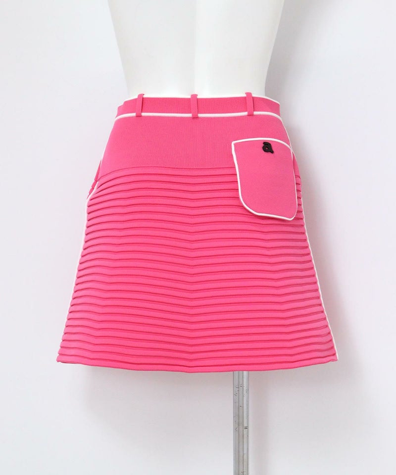 パイピングラインスカート後(ピンク)