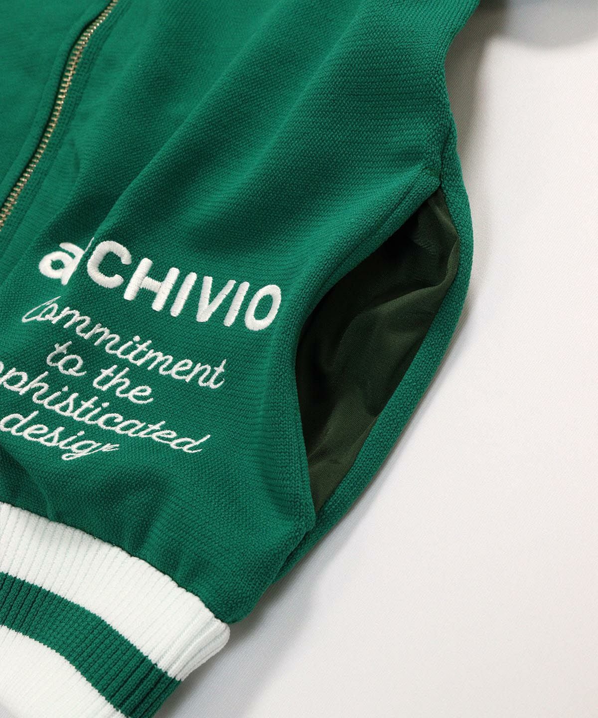 ポケット部分（グリーン）