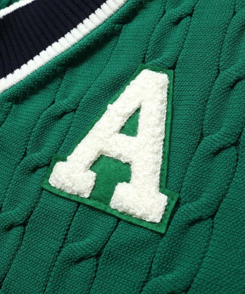 文字ワッペン（グリーン）