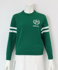 エンブレム風ロゴニット（グリーン）