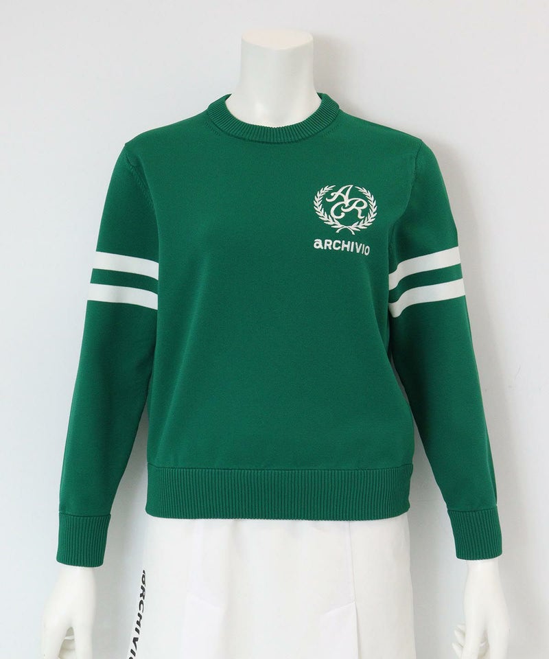 エンブレム風ロゴニット（グリーン）