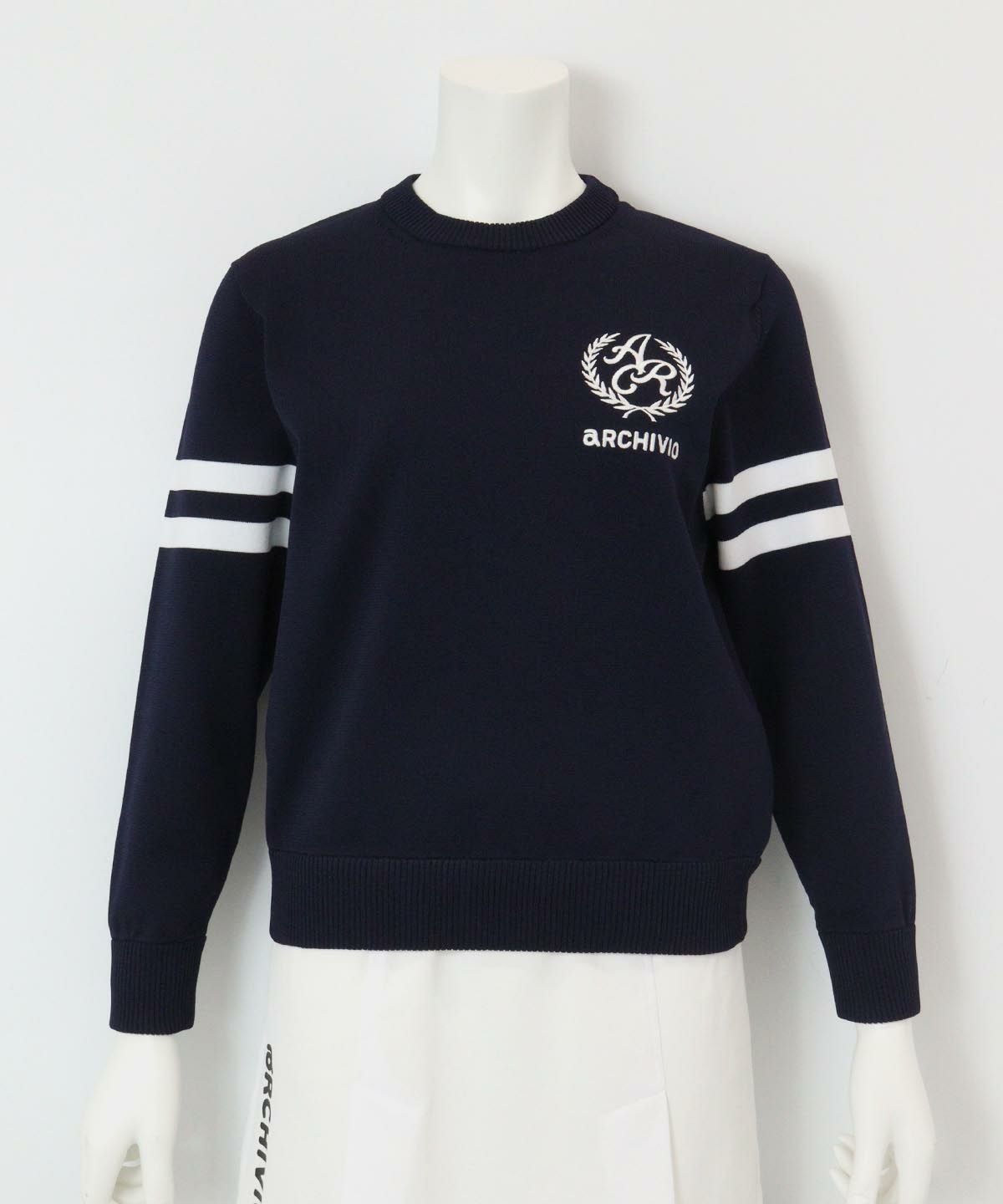 エンブレム風ロゴニット|アルチビオ-アウトレット- - ゴルフウェアや