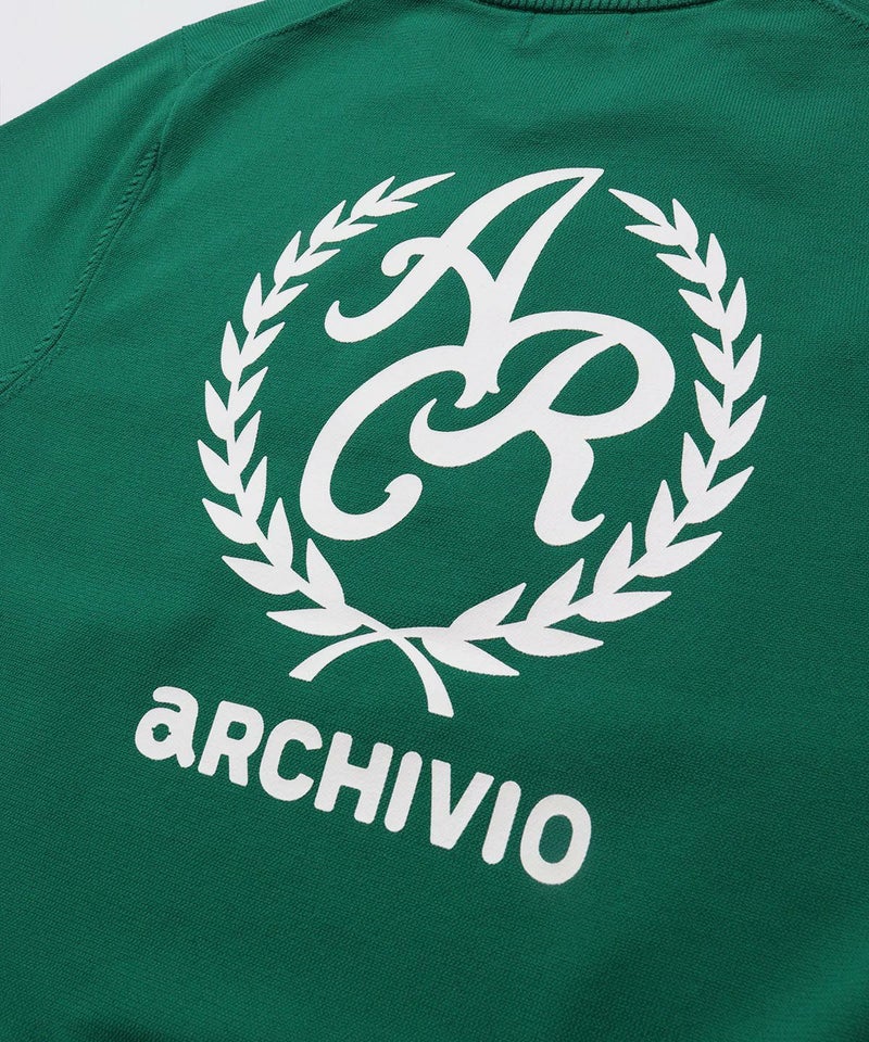 エンブレム風ロゴ プリント（グリーン）