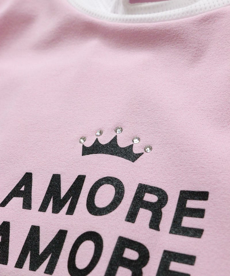 プリント（ピンク）