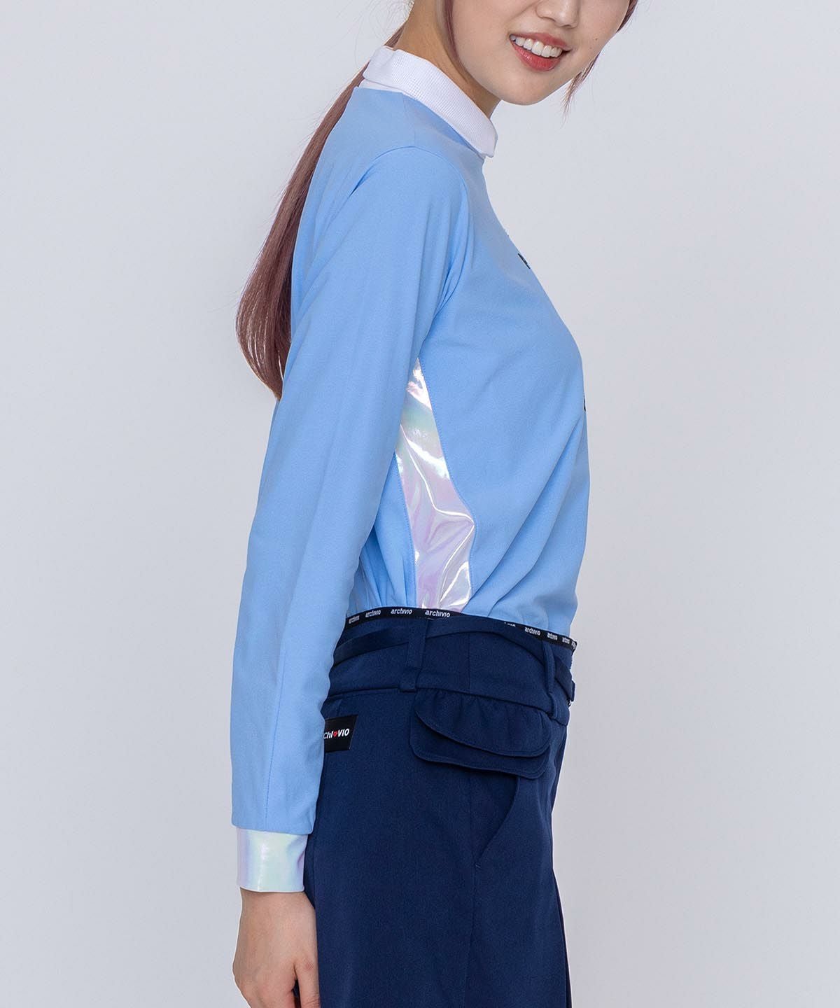 モデル着用画像（ライトブルー）