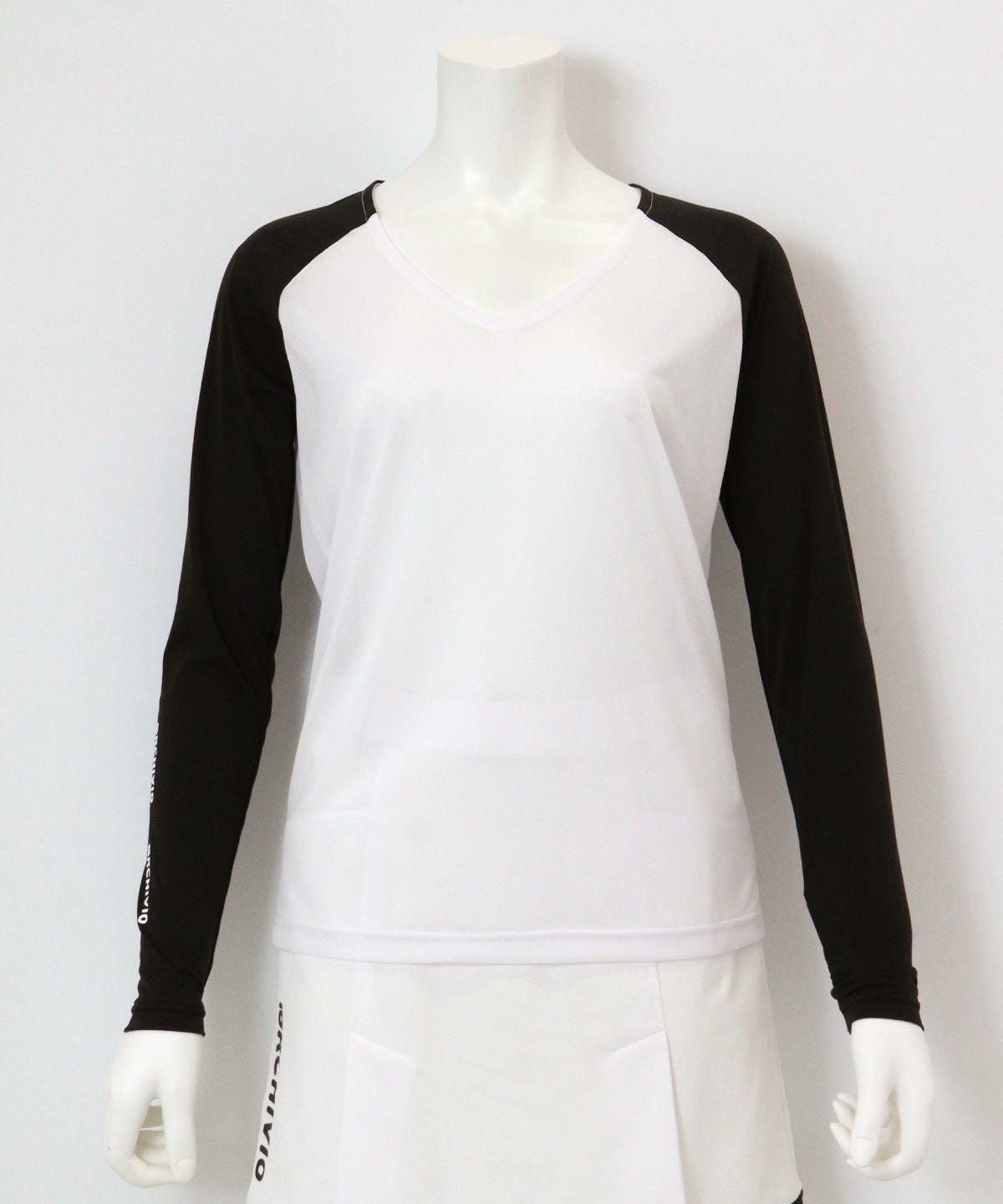 UV速乾メッシュインナー(ホワイト×ブラック）