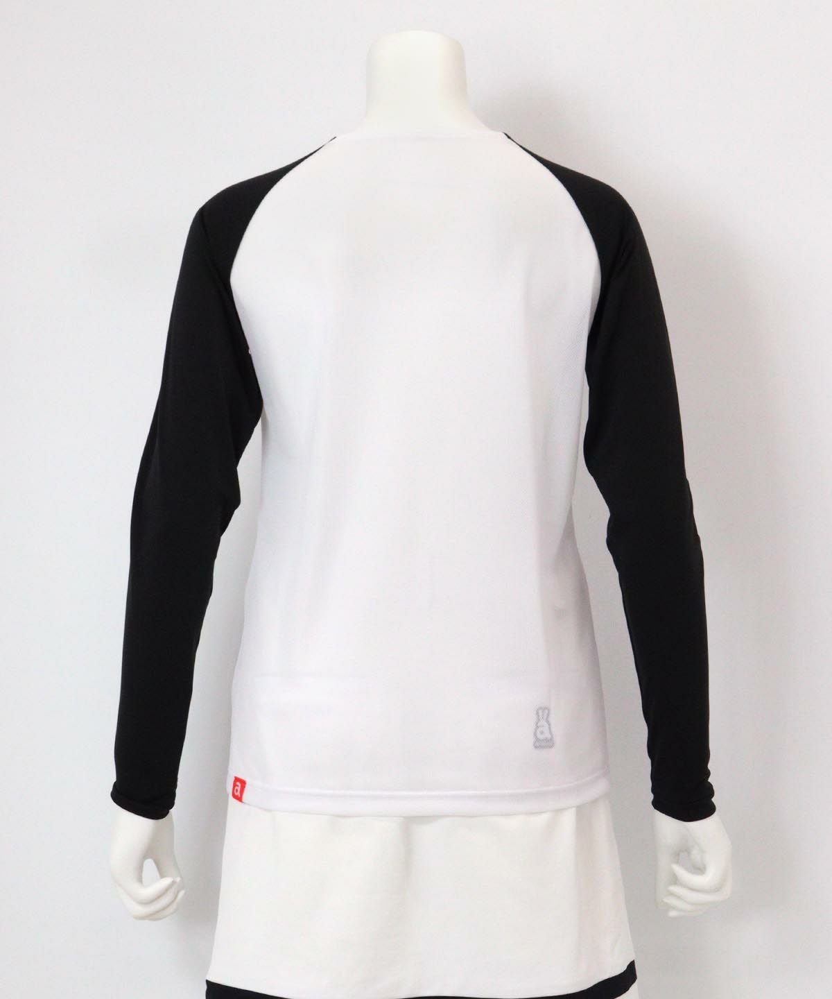 UV速乾メッシュインナー後(ホワイト×ブラック）