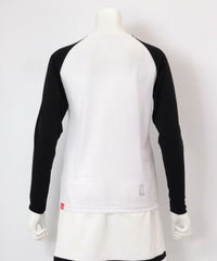 UV速乾メッシュインナー後(ホワイト×ブラック）