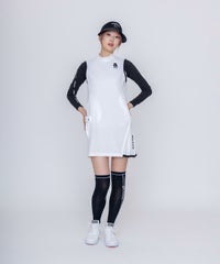 モデル着用画像（ホワイト×ブラック）