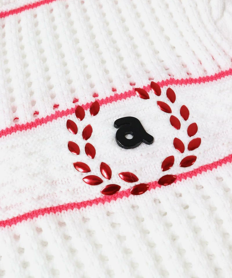 ロゴデザイン部分（ホワイト×ピンク）